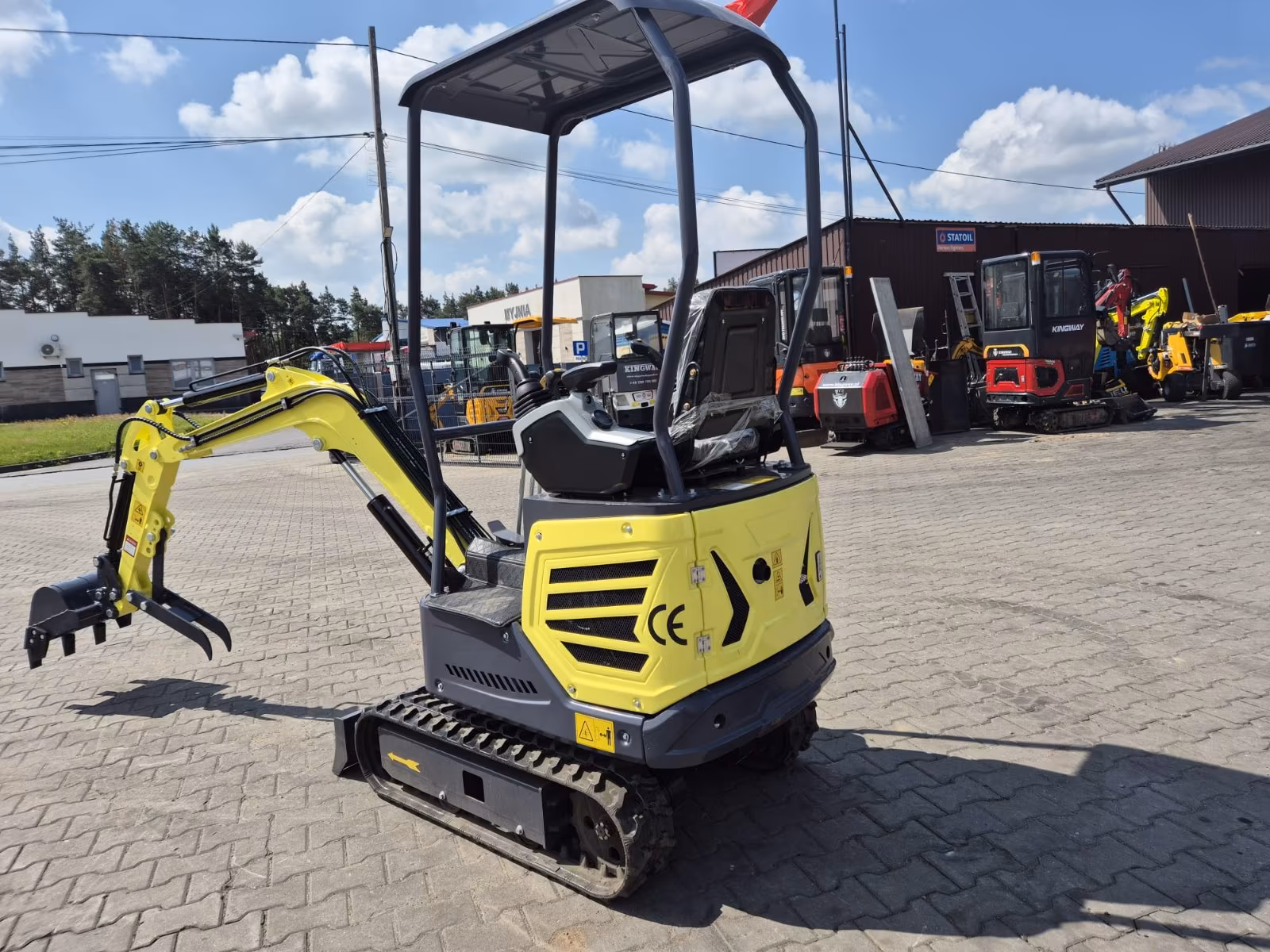KINGWAY YAMA 950 J Minibagger Gesamtansicht